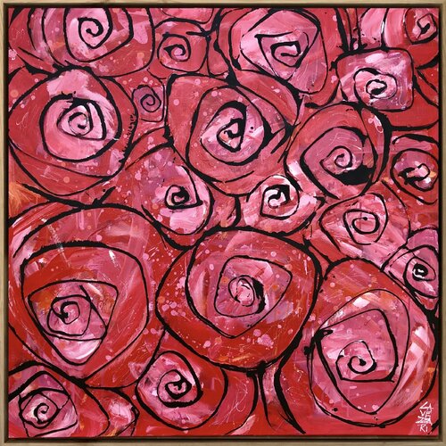 ROSES von Gabriela Lavezzari, Malerei kaufen auf Singulart