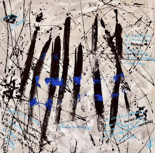 TEORIA de CUERDAS di Gabriela Lavezzari, Pittura in vendita su Singulart