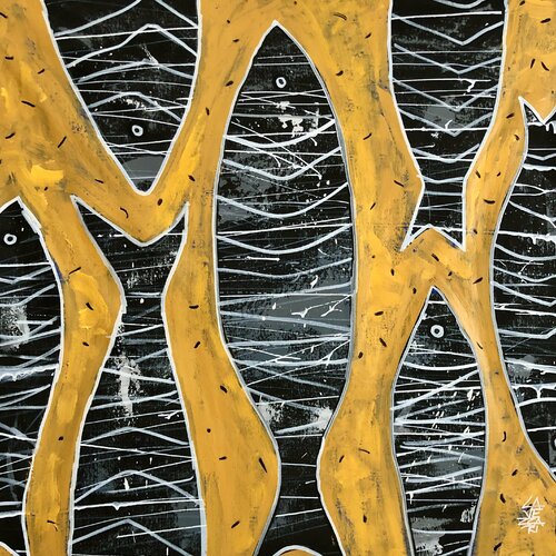 PECES par Gabriela Lavezzari, Peinture en vente sur Singulart