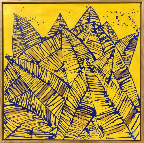 FOLHAS AMARELAS di Gabriela Lavezzari, Pittura in vendita su Singulart