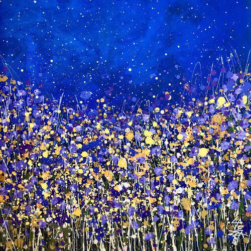 SUMMER NIGHT par Gabriela Lavezzari, Peinture en vente sur Singulart