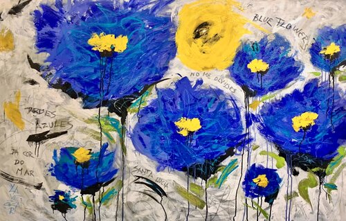 NO ME OLVIDES par Gabriela Lavezzari, Peinture en vente sur Singulart