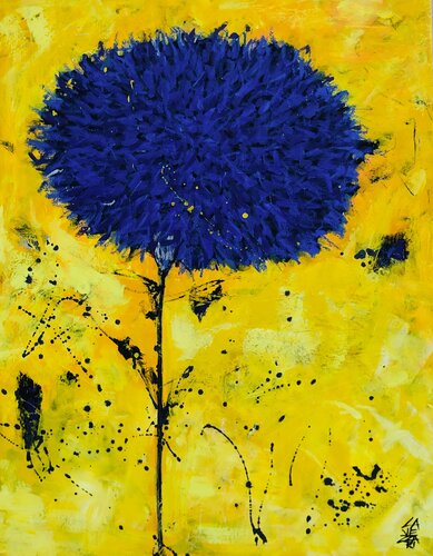 EL POETA par Gabriela Lavezzari, Peinture en vente sur Singulart