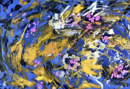 ESTANQUE di Gabriela Lavezzari, Pittura in vendita su Singulart