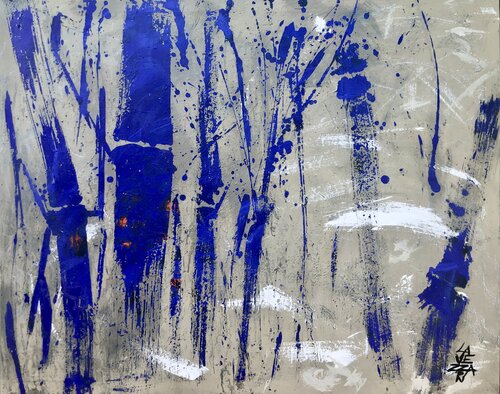 NIEBLA en el BAMBU di Gabriela Lavezzari, Pittura in vendita su Singulart