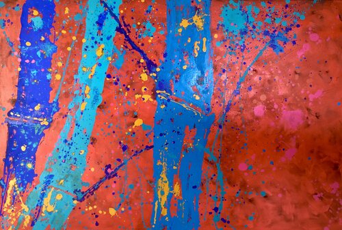 POP BAMBOO by Gabriela Lavezzari, 회화 for Sale on Singulart