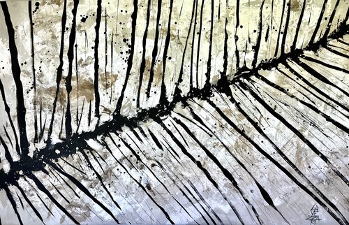 MACRO HOJA par Gabriela Lavezzari, Peinture en vente sur Singulart