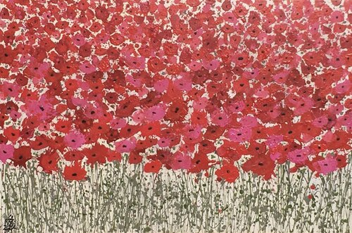 POPPIES di Gabriela Lavezzari, Pittura in vendita su Singulart