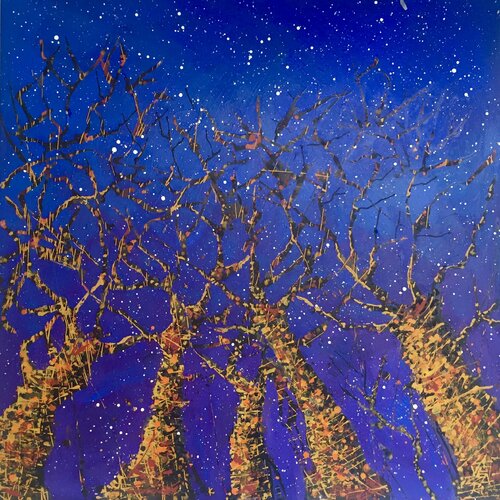 LOS SABIOS di Gabriela Lavezzari, Pittura in vendita su Singulart