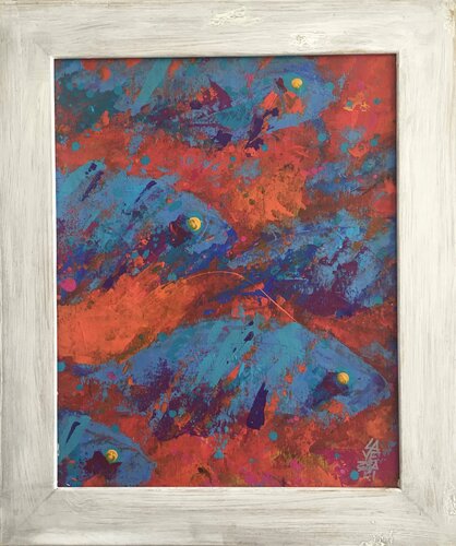 ÉXODO 2 par Gabriela Lavezzari, Peinture en vente sur Singulart