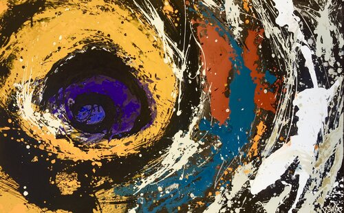 WAVE di Gabriela Lavezzari, Pittura in vendita su Singulart