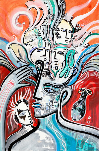 Thoughts van Cameron Limbrick, Schilderij te koop op Singulart