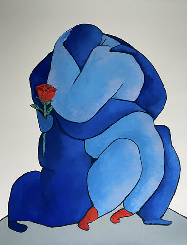 Lovers, I have nothing if I don't have you van Ta Byrne, Schilderij te koop op Singulart