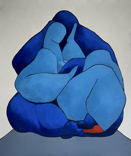 Lovers in arms di Ta Byrne, Pittura in vendita su Singulart
