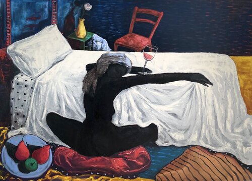 Nude woman. van Ta Byrne, Schilderij te koop op Singulart