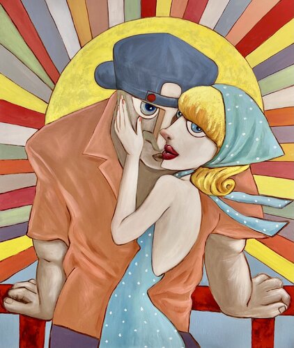 A ray of sunshine di Ta Byrne, Pittura in vendita su Singulart