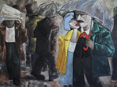 Green eyes di Ta Byrne, Pittura in vendita su Singulart