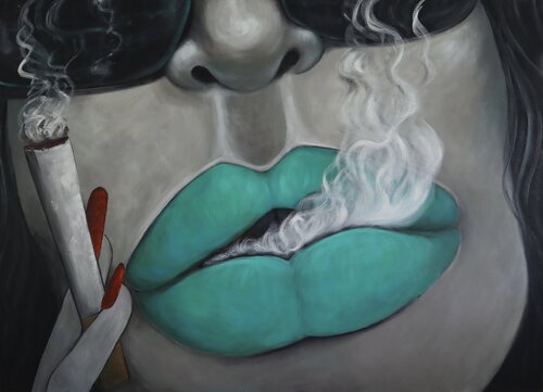 Lips di Ta Byrne, Pittura in vendita su Singulart