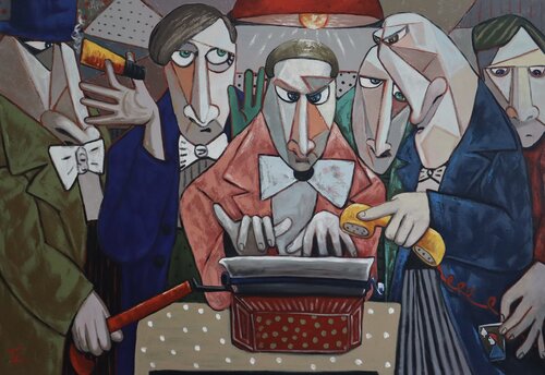 Conspirators plotting Ta Byrne