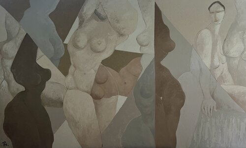 Ladies van Ta Byrne, Schilderij te koop op Singulart