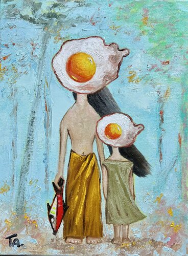 Sabo & Sumi de Ta Byrne, Pintura a la venta en Singulart