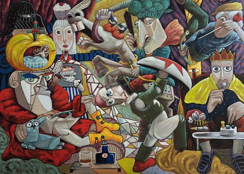 Damsel in distress de Ta Byrne, Pintura a la venta en Singulart