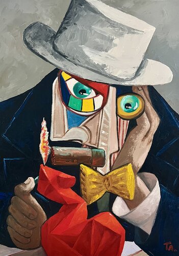 My Shifty van Ta Byrne, Schilderij te koop op Singulart