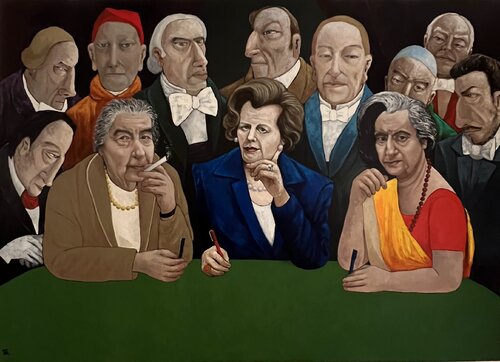 Women that changed the world by Ta Byrne, Painting for Sale on Singulart