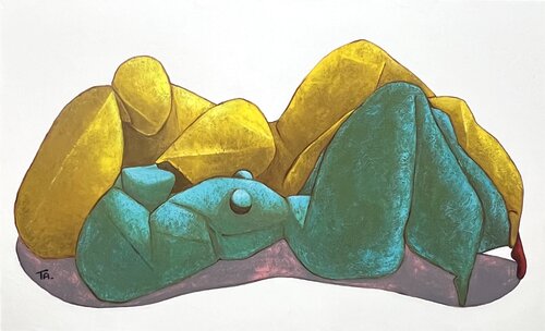 Lovers deeply in love Ta Byrne