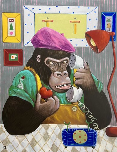 The Boss von Ta Byrne, Malerei kaufen auf Singulart