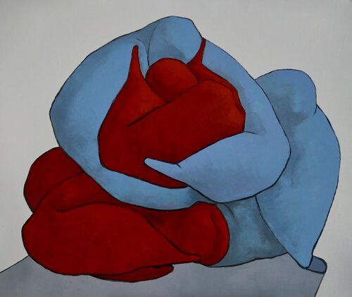 Lovers, have I told you lately that I love you van Ta Byrne, Schilderij te koop op Singulart