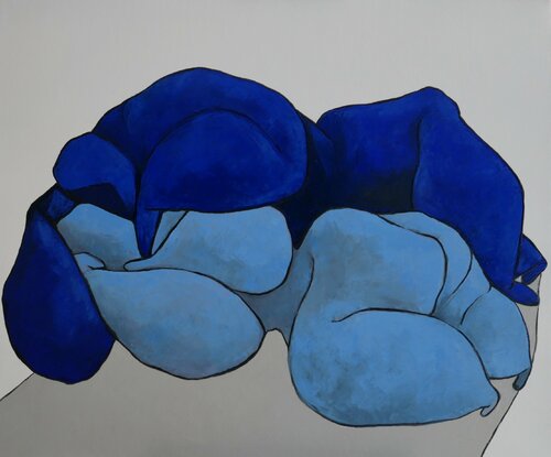 Lovers, my baby just cares for me. van Ta Byrne, Schilderij te koop op Singulart