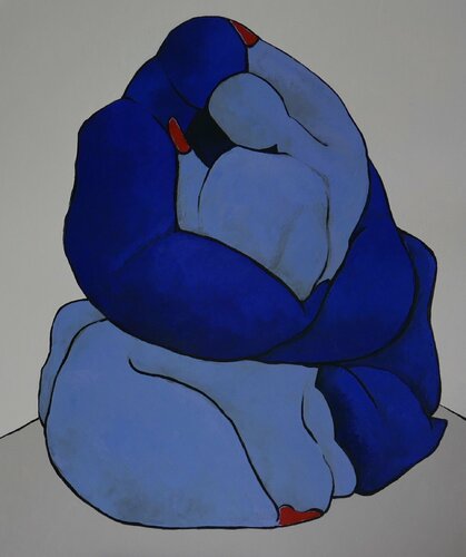 Lovers, stay by me van Ta Byrne, Schilderij te koop op Singulart