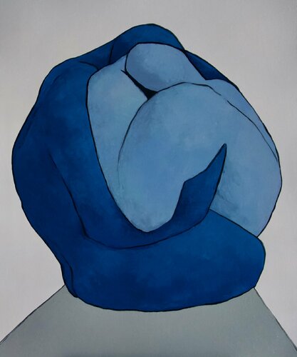 Lovers I put a spell on you. (I was listening to Nina Simone) van Ta Byrne, Schilderij te koop op Singulart