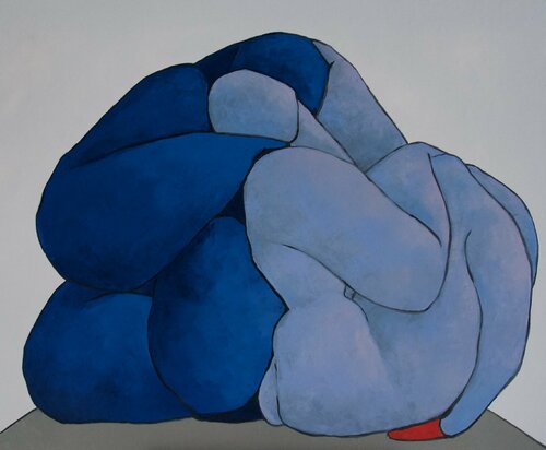 Lovers, you're my best friend van Ta Byrne, Schilderij te koop op Singulart