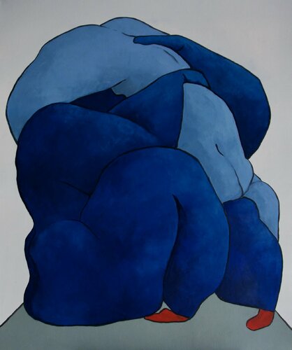 Lovers let's stay together van Ta Byrne, Schilderij te koop op Singulart