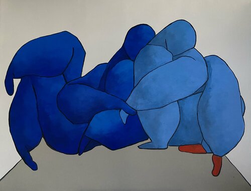 Lovers, in love. Ta Byrne