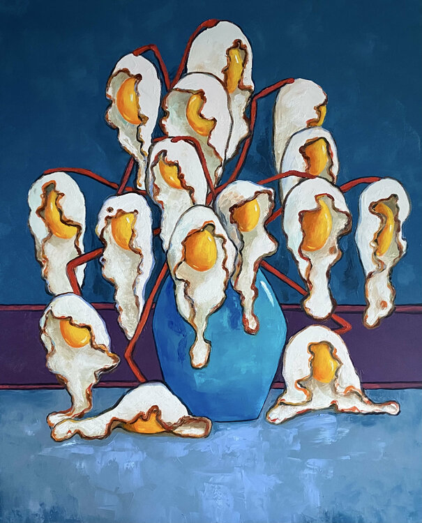 Egg flowers Ta Byrne