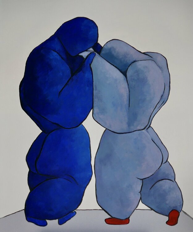 Lovers dancing Ta Byrne