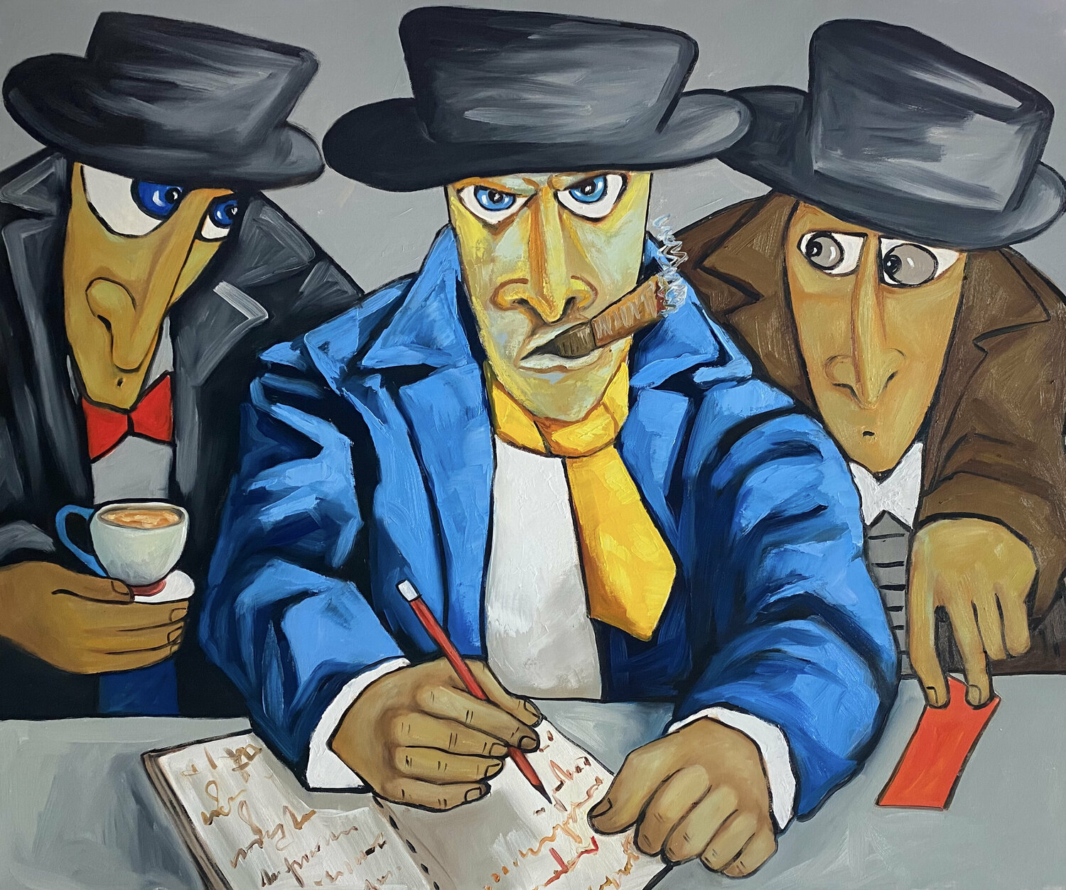 Conspirators scheming Ta Byrne