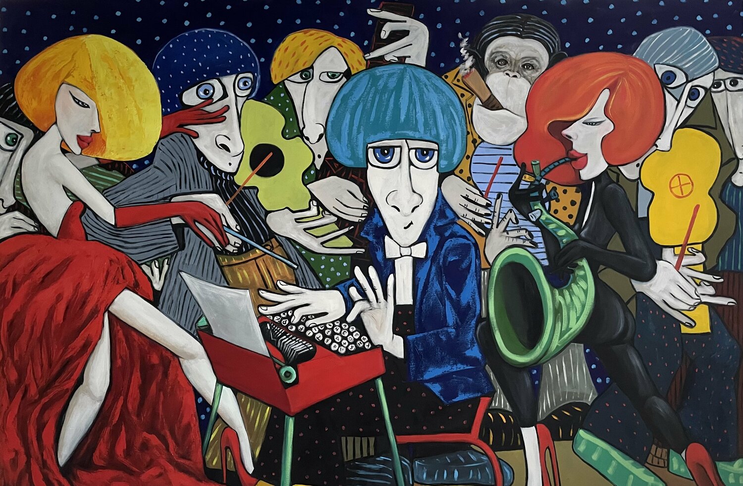 Typewriter concerto Ta Byrne