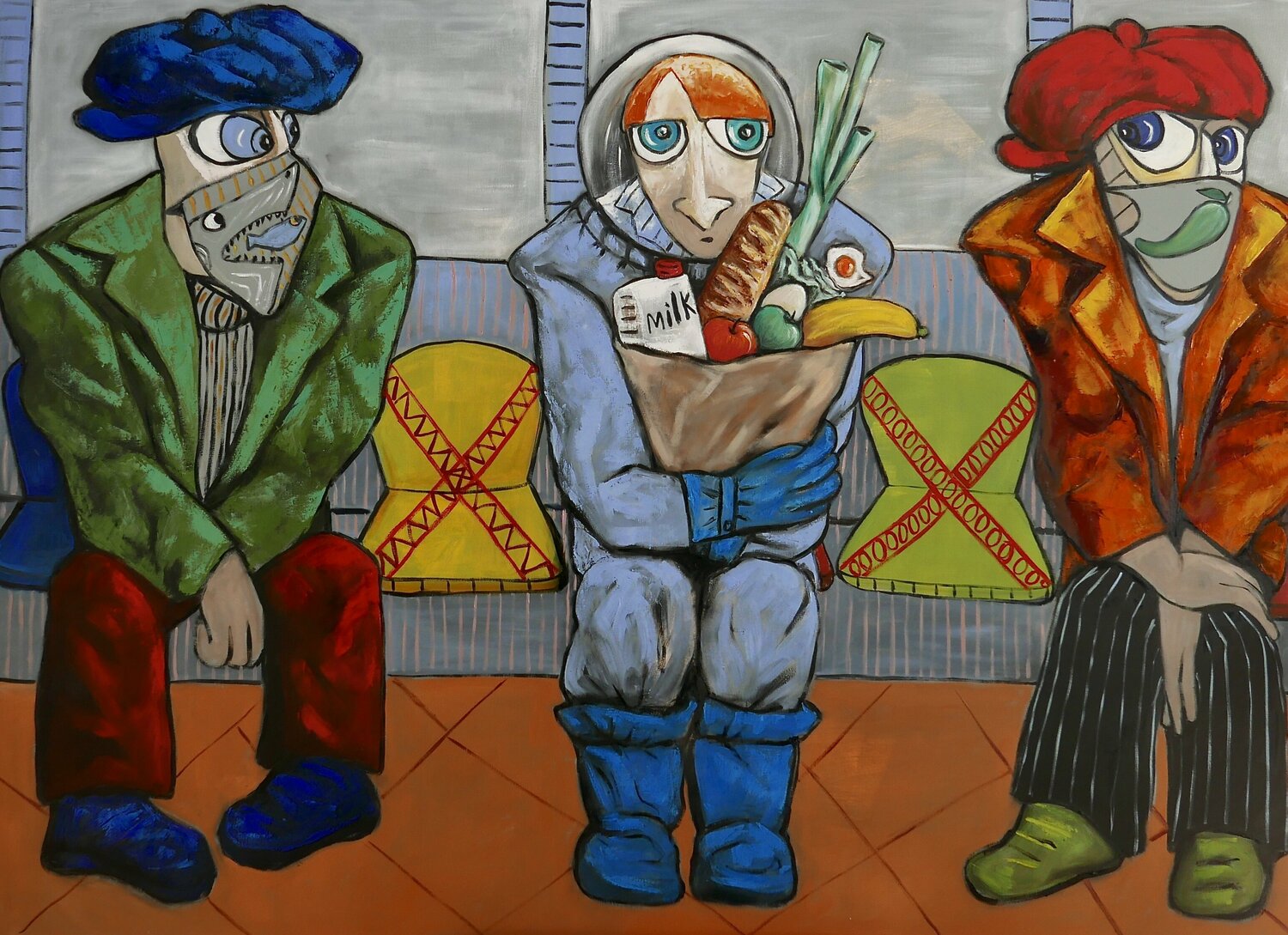 Social distance seating Ta Byrne