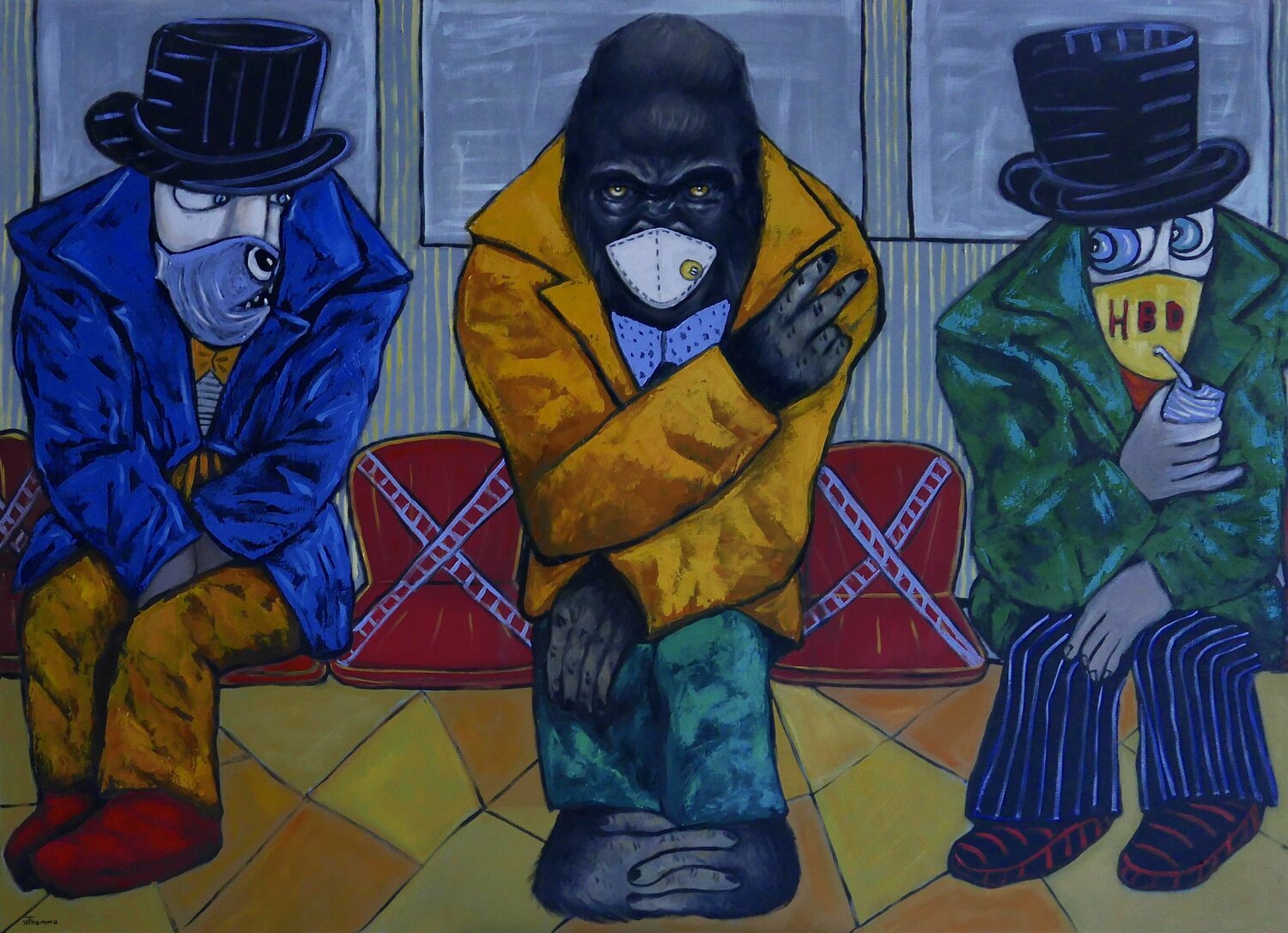 Sociable seating Ta Byrne