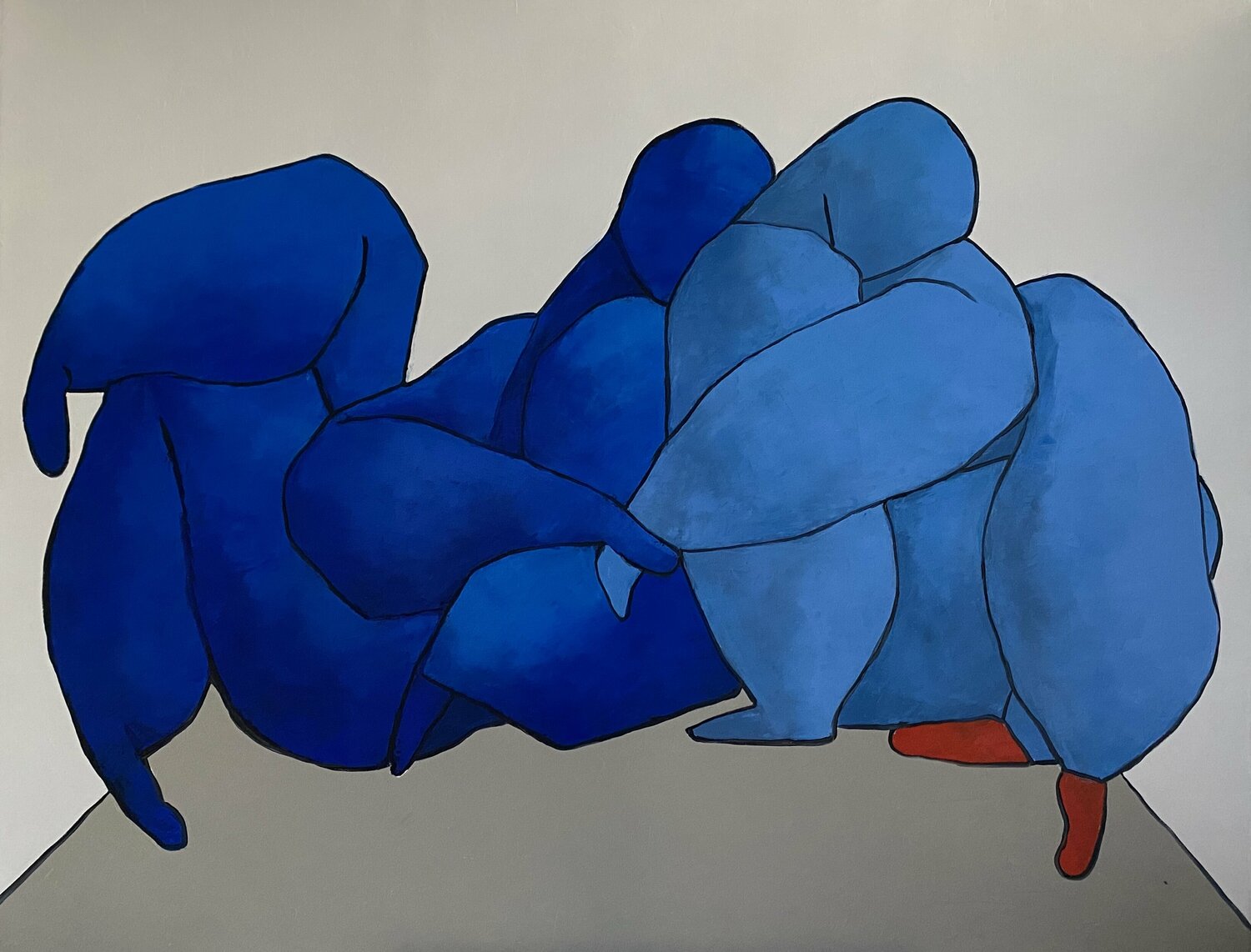 Lovers, in love. Ta Byrne