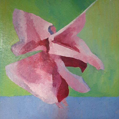 Loïe, la joie by Corinne Malfreyt, Painting for Sale on Singulart