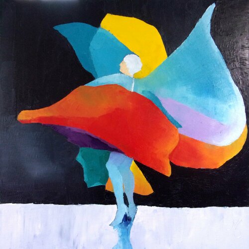 Loïe, nuit d"été by Corinne Malfreyt, Painting for Sale on Singulart