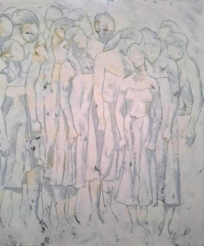 Amitiés van Corinne Malfreyt, Schilderij te koop op Singulart