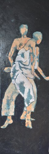 Duo by Corinne Malfreyt, Painting for Sale on Singulart