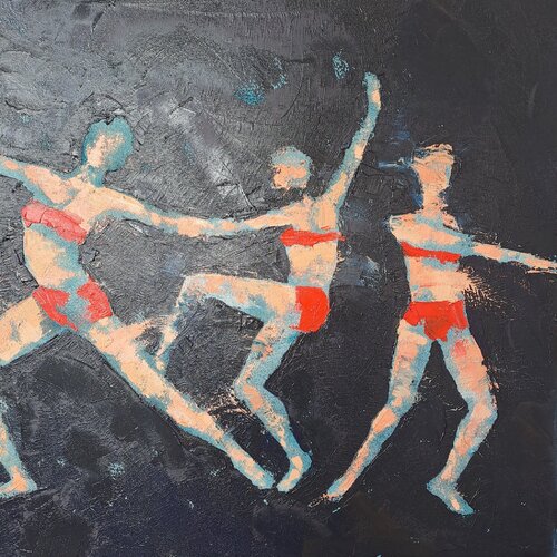 Modern Jazz 2 by Corinne Malfreyt, 회화 for Sale on Singulart