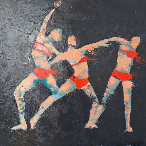Modern Jazz 1 by Corinne Malfreyt, 회화 for Sale on Singulart